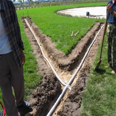 	Flexible permeable hose are used for drainage of water conservancy projects